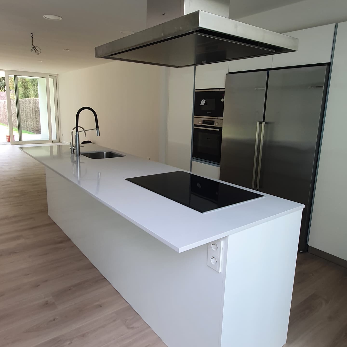 Trabajo de pintura en cocina