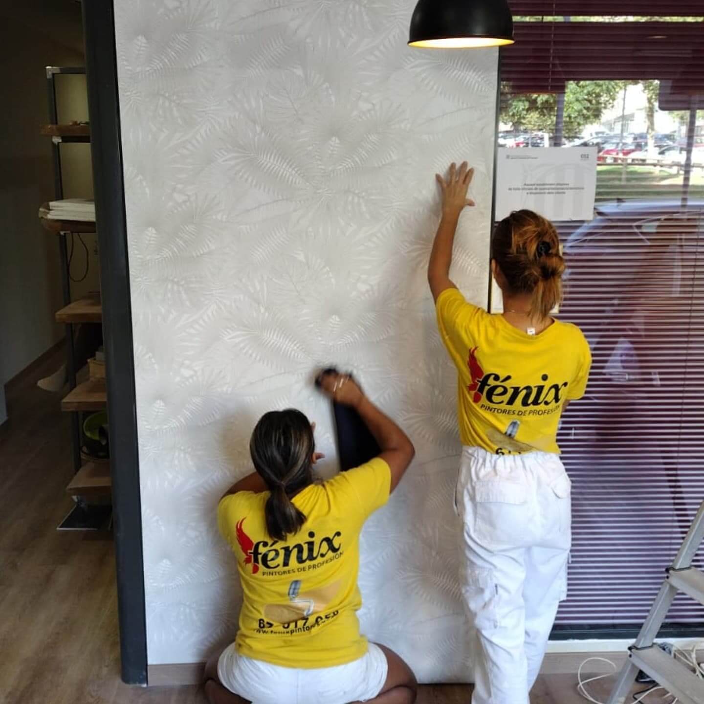 Trabajo de pintura interior